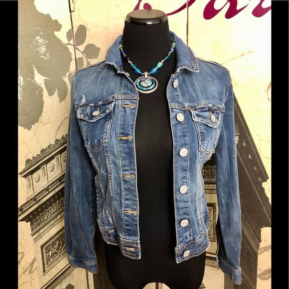 Fun jeans jacket by Aeropostale size medium - Picture 1 of 2